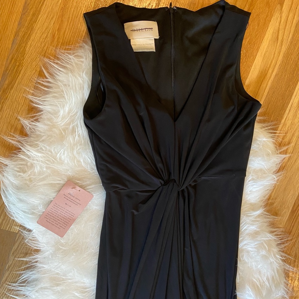 BHLDN Cortine Black maxi Dress size 4 - Picture 14 of 15